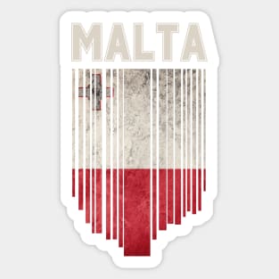 Malta flag, maltese flag Sticker